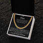To My Man (Cuban Link Chain)