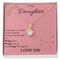 TO MY DAUGHTER, I LOVE YOU